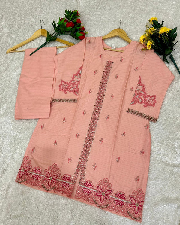 Embroidery Lawn Stitch 2 Piece Suit